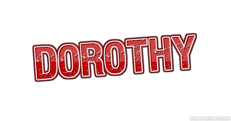 Dorothy Logo - Dorothy Logo | Free Name Design Tool from Flaming Text