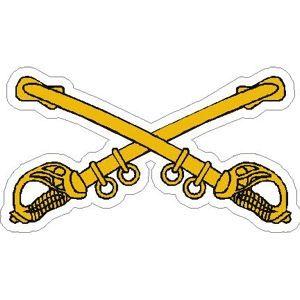 Cavalry Logo - United States Army Cavalry Logo - Vinyl Sticker