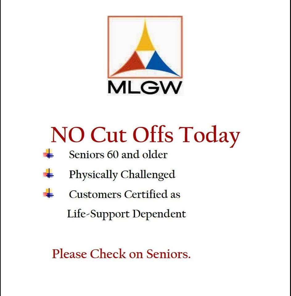 MLGW Logo - MLGW, Tuesday, May MLGW will NOT be