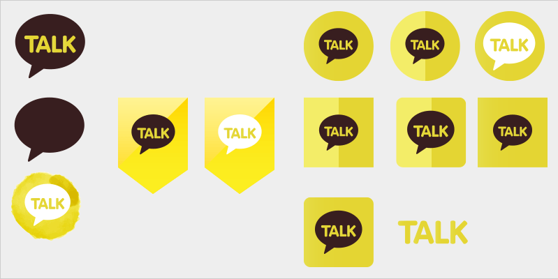 Kakaotalk Logo - 카카오톡 아이콘 AI파일 다운로드 | WEB / ELEMENTS | Photoshop, Typo