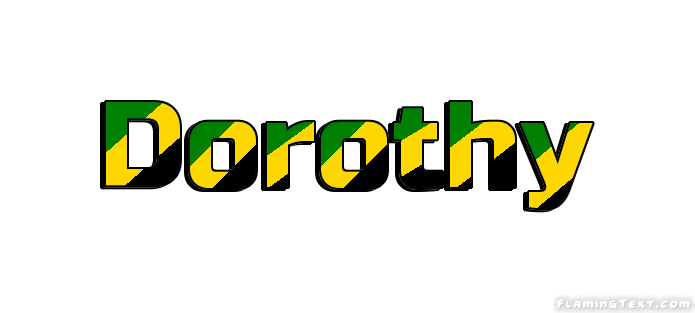 Dorothy Logo - Jamaica Logo | Free Logo Design Tool from Flaming Text