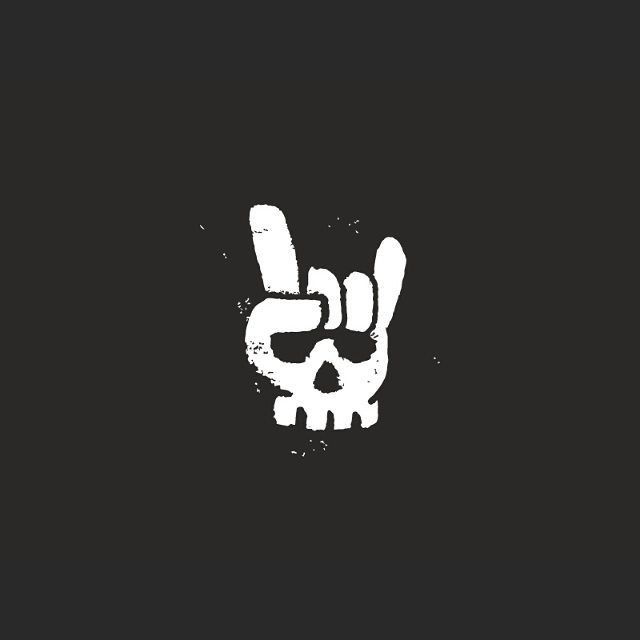 Cool Logo - logo / rock / skull by Stevan Rodic. Logotypes. Logo design, Logos