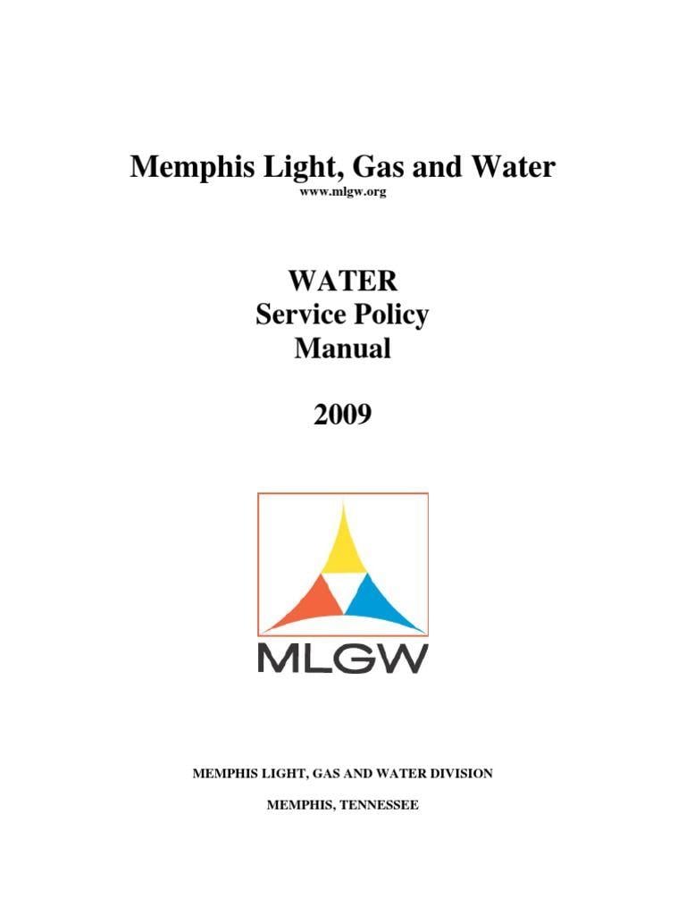 MLGW Logo - Memphis Light Gas. Easement. Water Supply Network