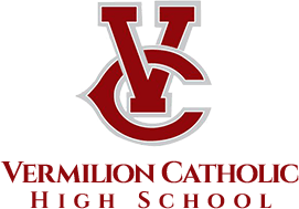 Vermilion Logo - Vermilion Catholic High School. Engages Students to Learn and Serve