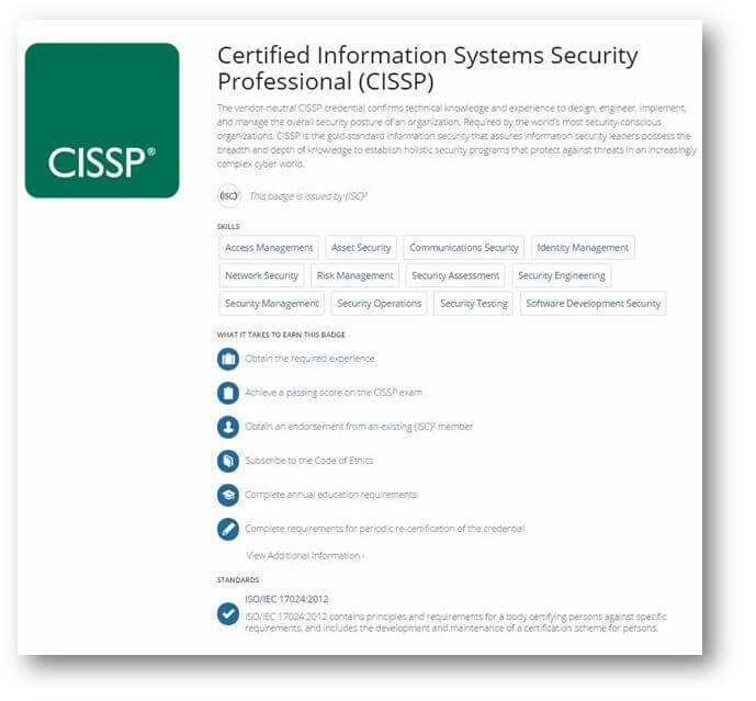 ISC2 Logo - ISC)² Digital Badges from Acclaim. (ISC)²