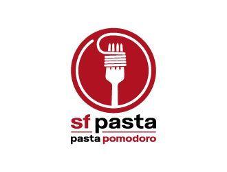 Pasta Logo - SF Pasta logo design - $200. Affordable logo that doesn't suck