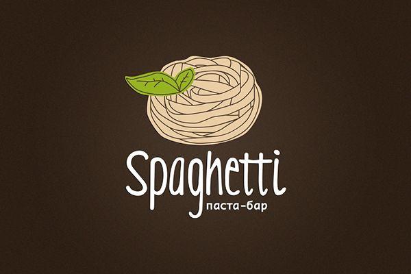 Pasta Logo - Logo for «Spaghetti pasta bar» on Behance