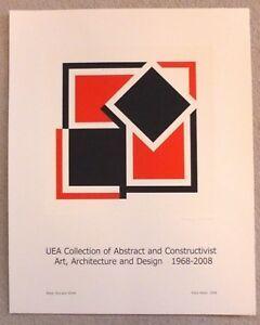 Constructivist Logo - Details about Mary Webb ARTIST SIGNED ABSTRACT AND CONSTRUCTIVIST ART  POSTER 2008