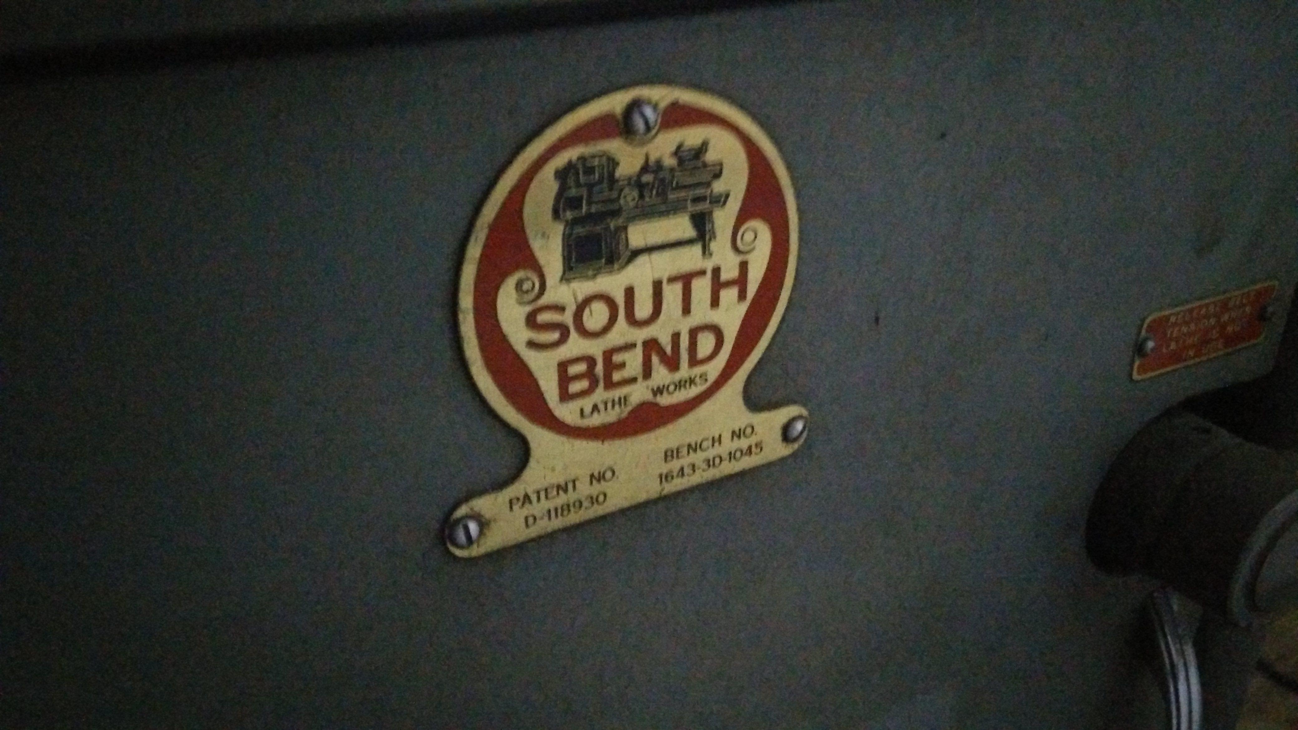 Lathe Logo - Logo of South Bend Lathe Works