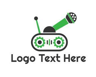 Comedian Logo - Audio Tank Logo