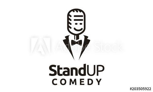 Comedian Logo - Comedian logo design inspiration - Buy this stock vector and explore ...