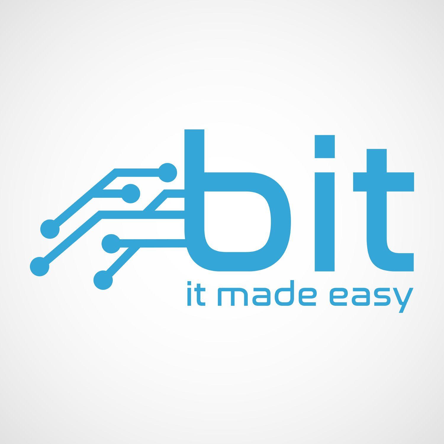 Bit Logo - Playful, Modern, Computer Repair Logo Design for BIT does not need