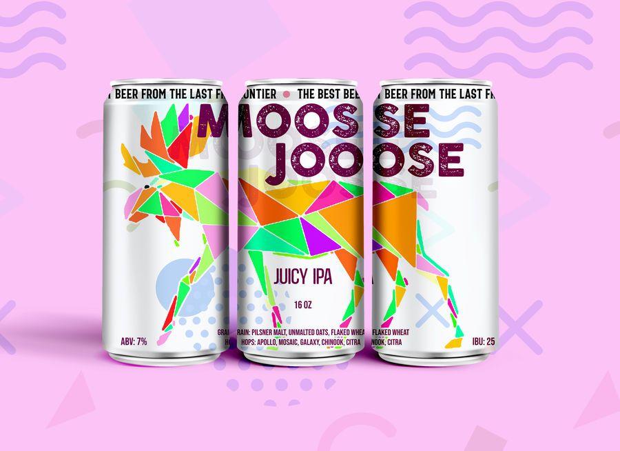 Joose Logo - Entry #8 by andreasaddyp for Beer Can Design - Moose Joose | Freelancer