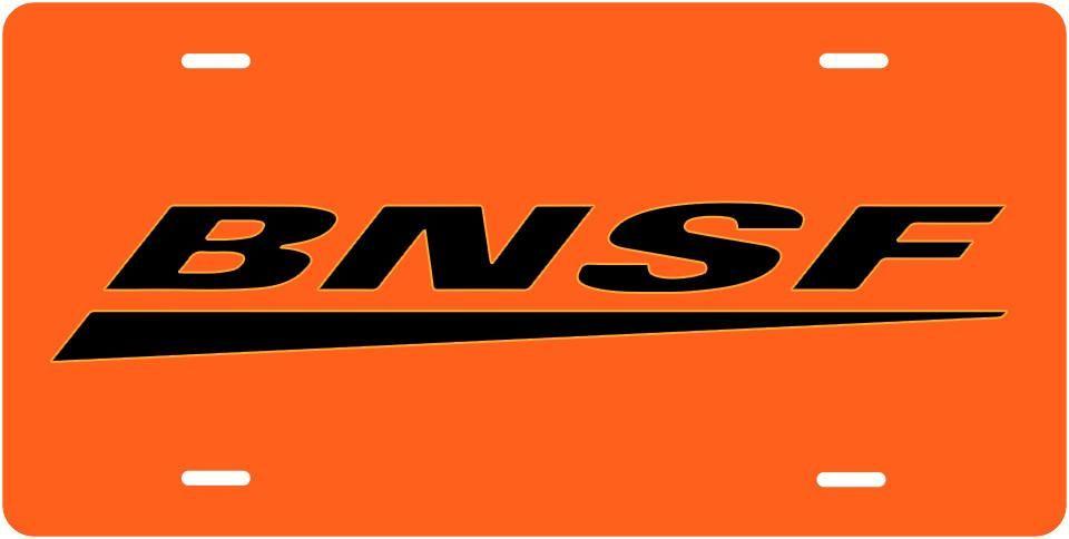 BNSF Logo - BNSF License Plate