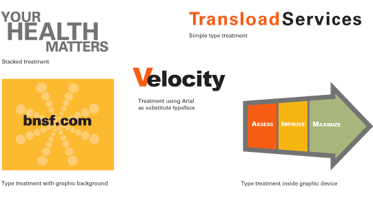 BNSF Logo - BNSF Brand Guidelines - Our Name