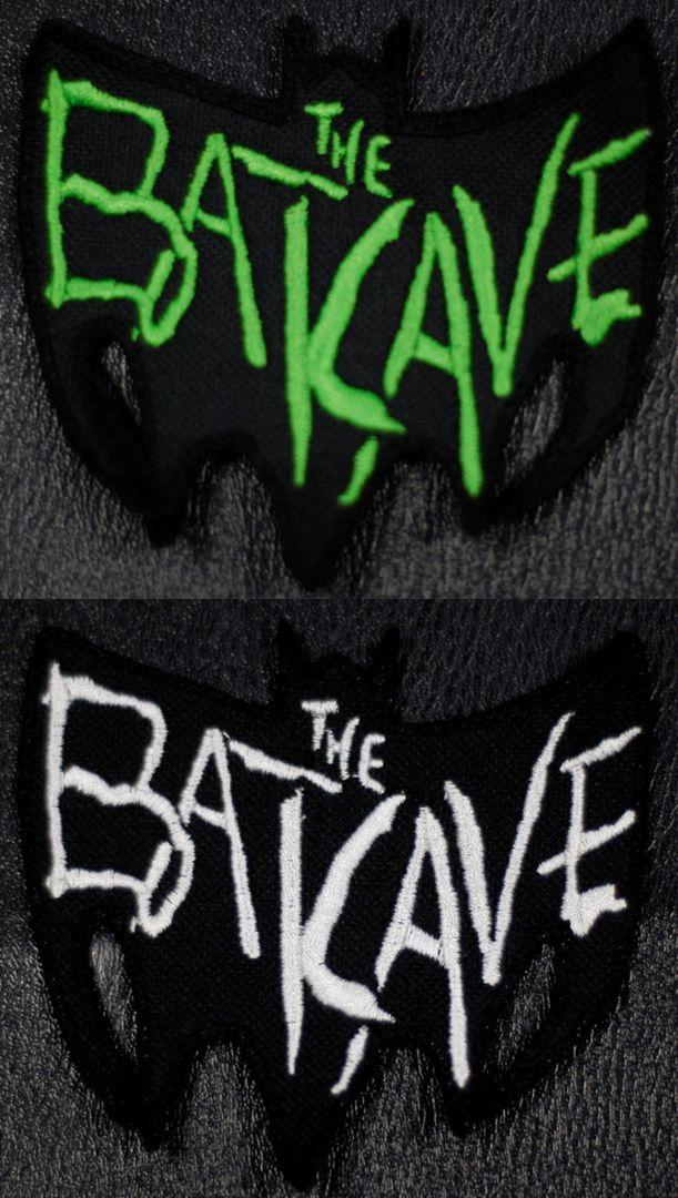 Batcave Logo - Batcave Logo 4x3 Embroidered Patch