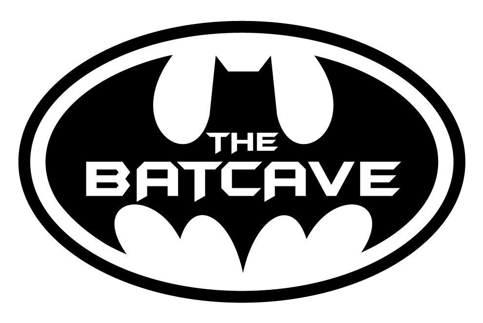 Batcave Logo - A lovely sign designed for my other half | SarahRhodesDESIGNS