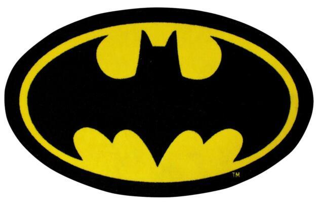 Batcave Logo - Character World Batman Batcave Logo Rug for sale online | eBay