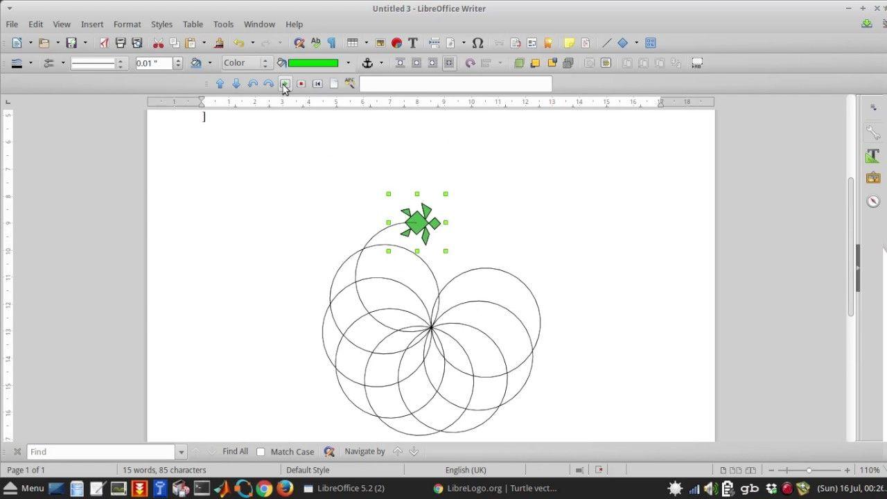 LibreOffice Logo - Libreoffice drawing using Logo language