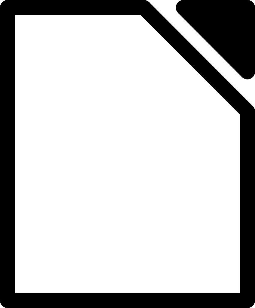 LibreOffice Logo - File:Logo-libreoffice.svg - Wikimedia Commons