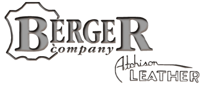 Berger Logo - Berger Company. Leather and Textiles. Atchison, Kansas USA