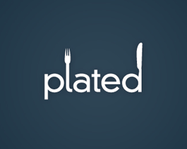 Plated Logo - I like the plated color scheme and the font is very nice | Branding ...