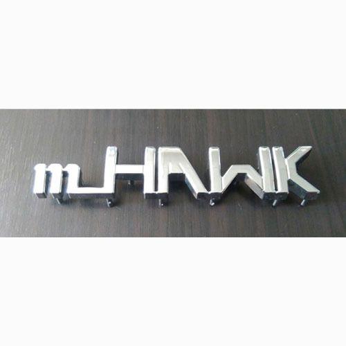 Plated Logo - Mahindra mHAWK Plated Logo - View Specifications & Details of Metal ...