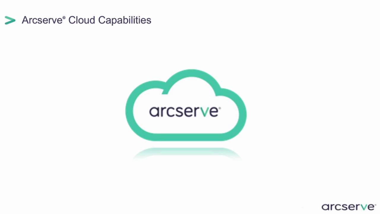 ARCserve Logo - Arcserve UDP and the Cloud - Arcserve
