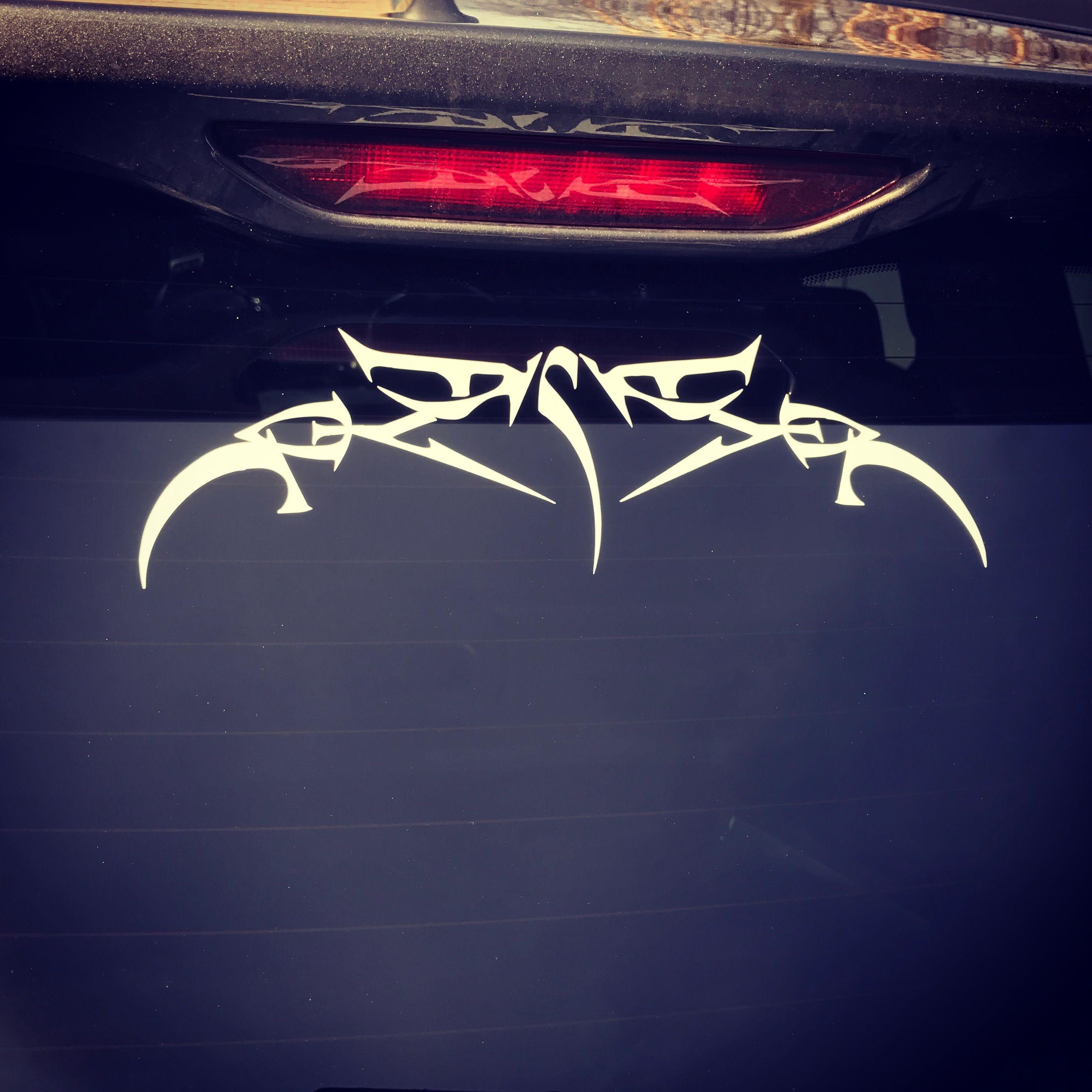 Sayoc Logo - Tribal Logo Window Decal