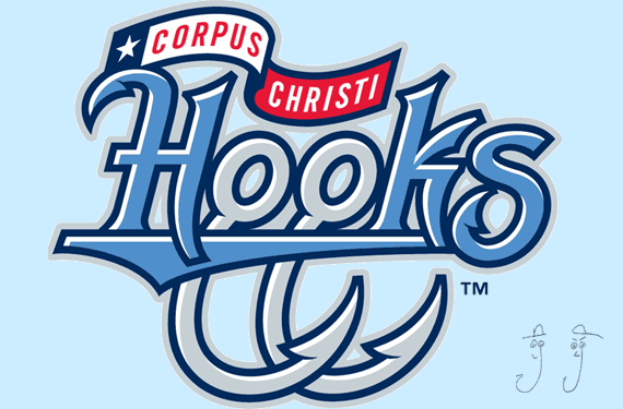 Hooks Logo - Wicked Curve: The Story Behind the Corpus Christi Hooks | Chris ...