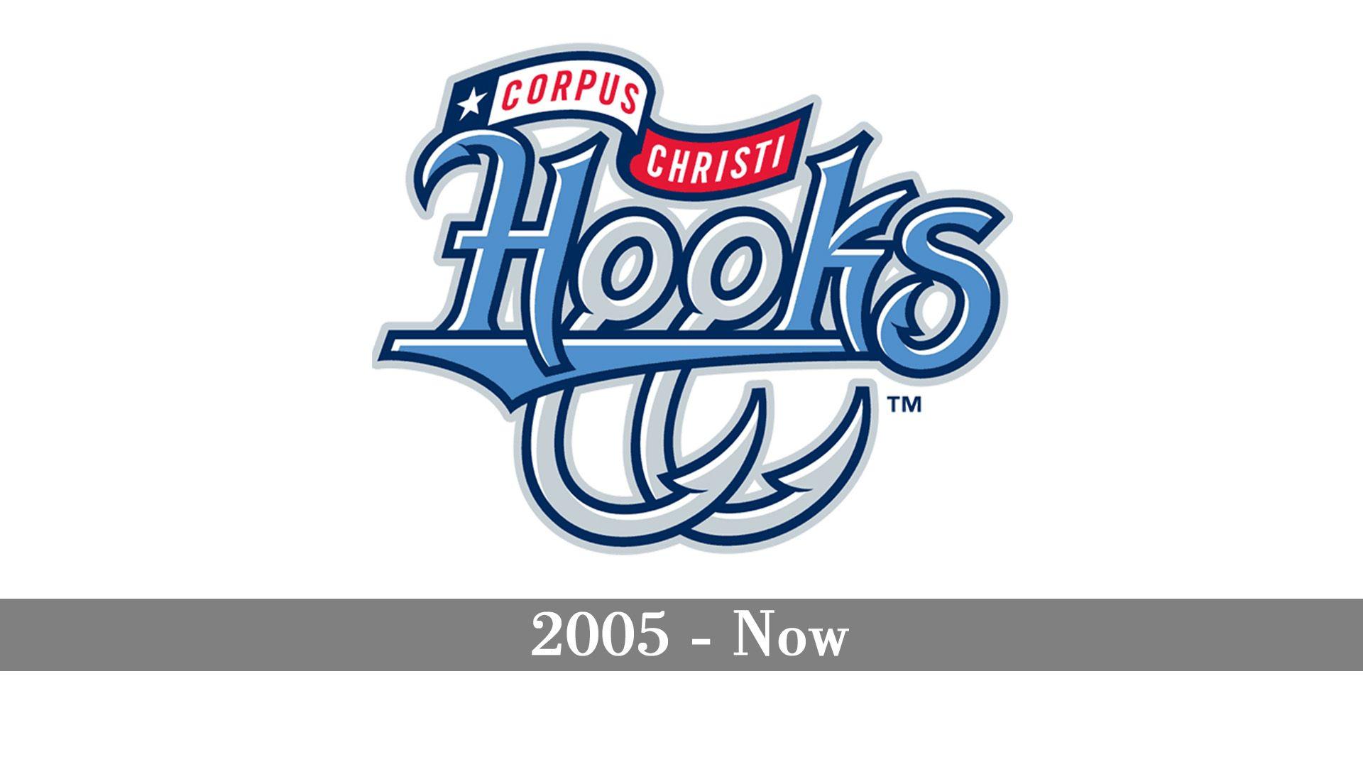 Hooks Logo - Meaning Corpus Christi Hooks logo and symbol. history and evolution