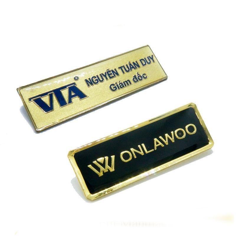 Plated Logo - Gold Plated Company Logo Metal Custom Name Badge - Buy Name Badge,Custom  Name Badge,Metal Name Tag Product on Alibaba.com