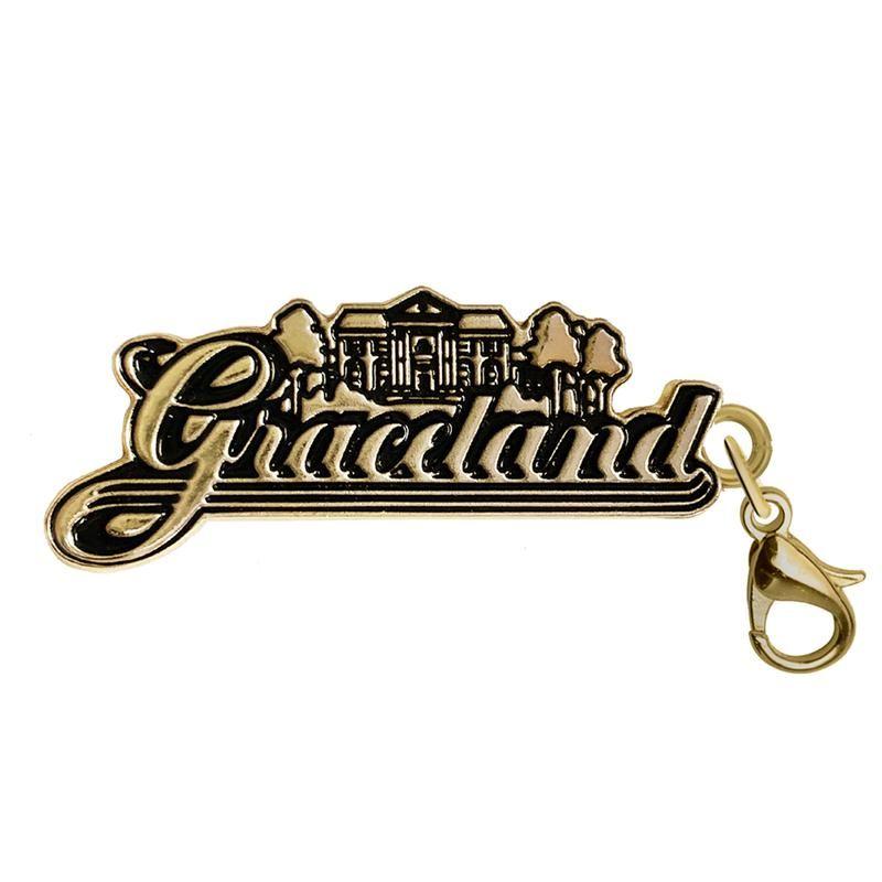 Plated Logo - Gold Plated Graceland Original Logo Charm