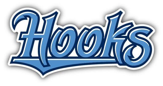 Hooks Logo - Corpus Christi Hooks Milb Baseball Slogan Logo Sticker