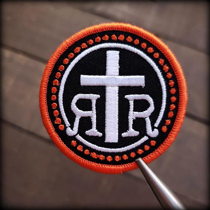 Morale Logo - Rugged Rosaries Logo Morale Patch