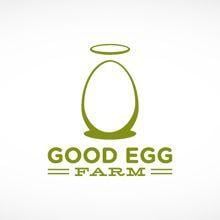 Egg Logo - Good Egg Farm. logos design. Egg logo, Logos design, Farm logo