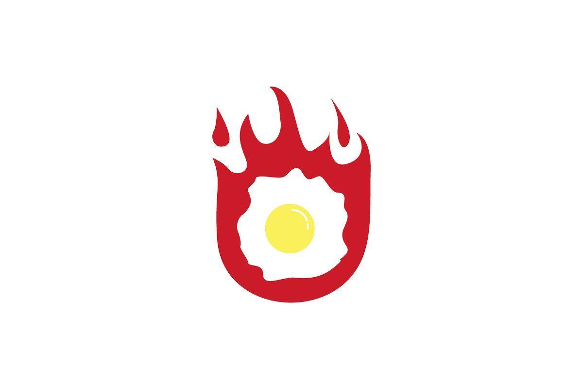 Egg Logo - spicy egg logo