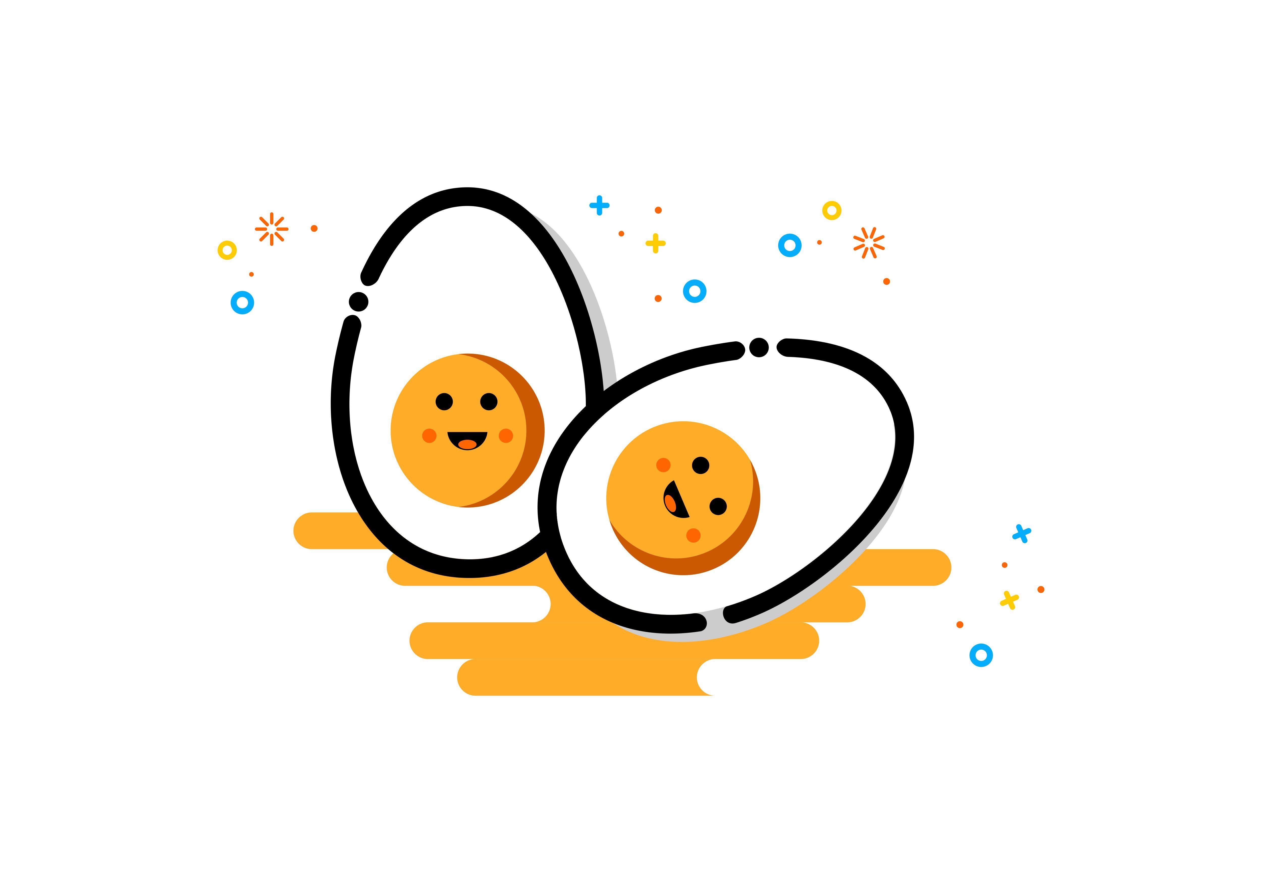 Egg Logo - Egg icon, mbe style logo