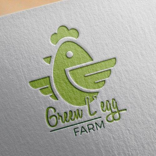 Egg Logo - Create a fun-elegant logo for GREEN L'EGG FARM | Logo design contest