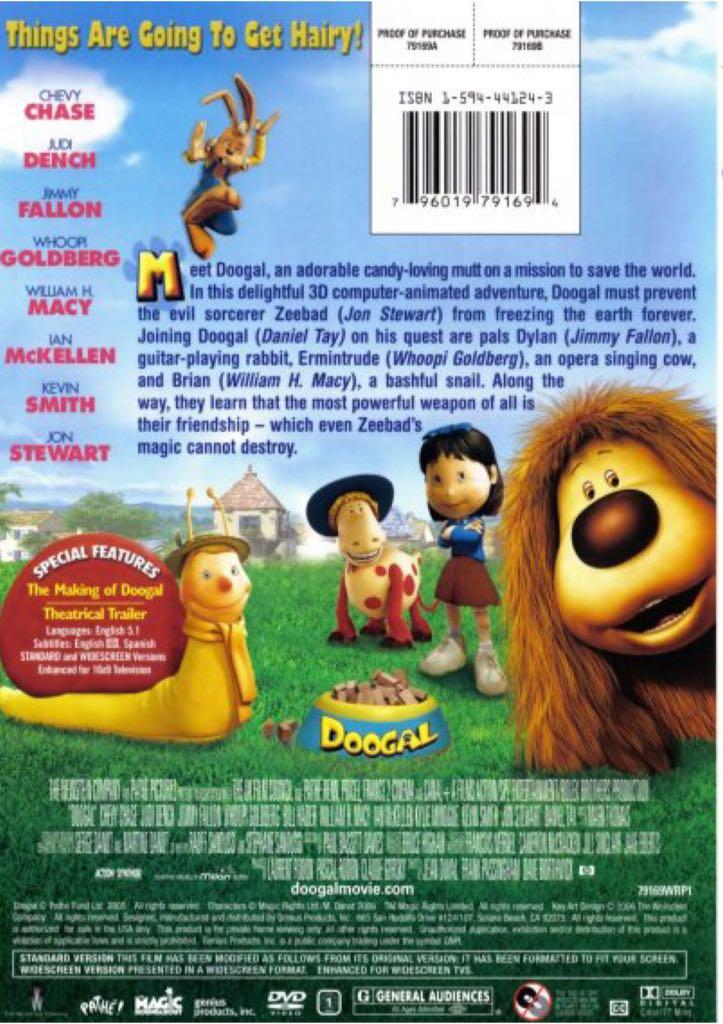 Doogal Logo - Doogal Movie - DVD (USA) - from Sort It Apps