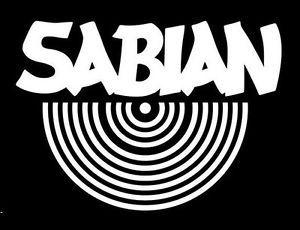 Sabian Logo - Details about Sabian Cymbals logo 6 X 4 WHITE logo sticker DIE CUT decal for drumhead