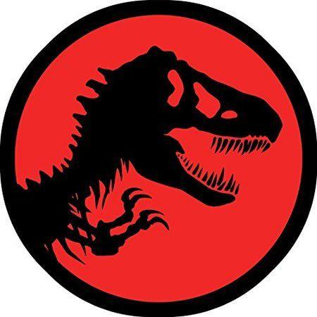 Dinosuar Logo - Jurassic World Park Dinosaur Red Logo Edible Image Photo 8