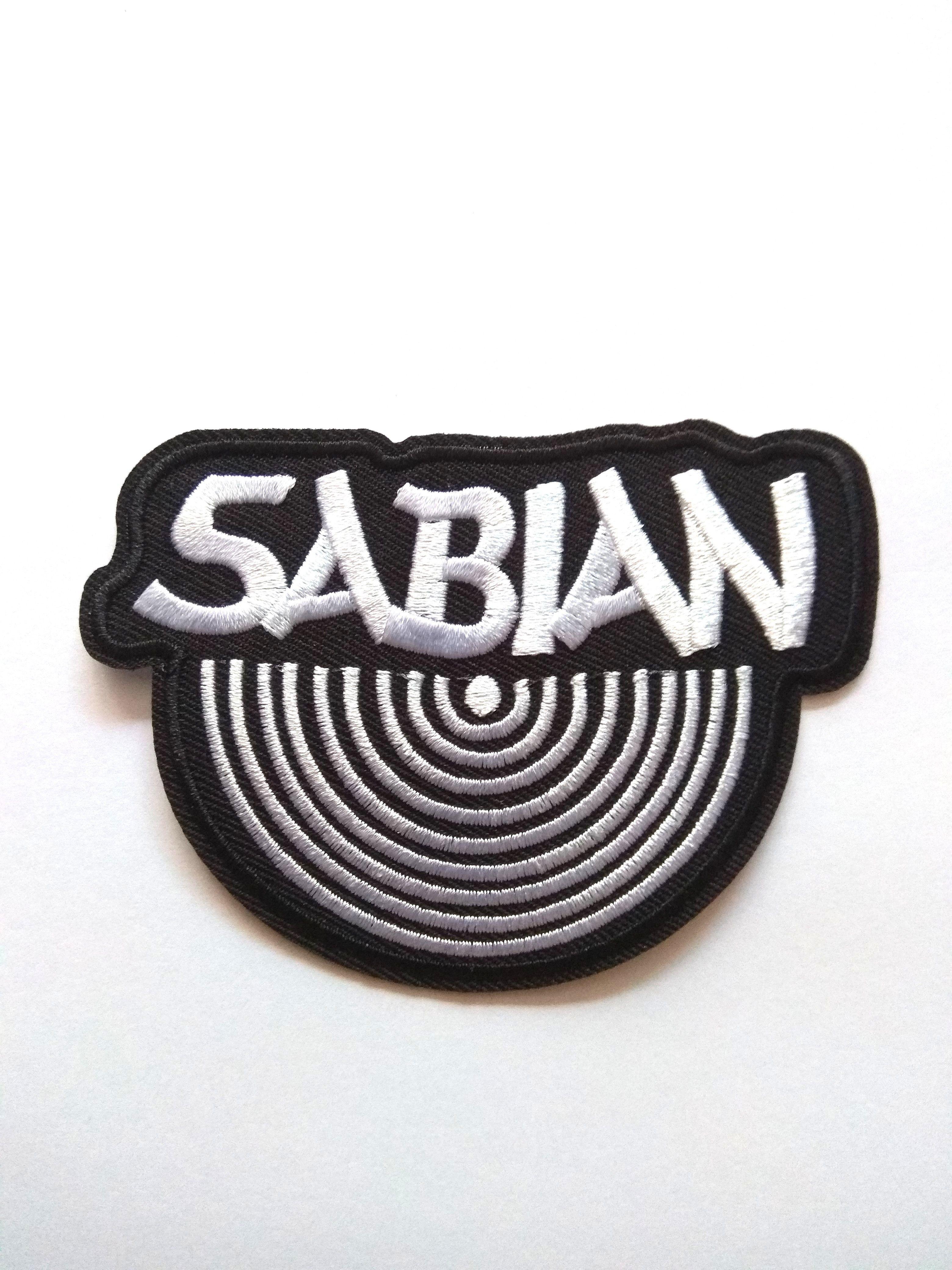 Sabian Logo - Sabian Logo Cymbals Music Iron On Patch