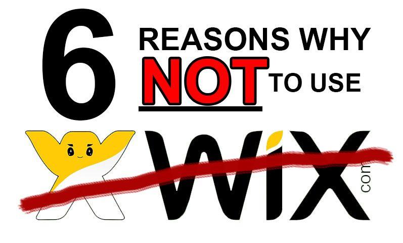 Wix.com Logo - Reasons Why You Should Not Use Wix.com