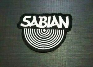Sabian Logo - Details about Sabian Cymbals MUSIC Instruments DRUMS Embroidered Patch Iron  Sew Logo Emblem