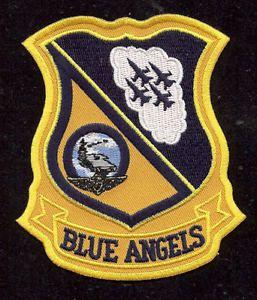 Blue Angels US Navy Logo - BLUE ANGELS LOGO PATCH US NAVY MARINES F-18 HORNET C-130 HERCULES ...