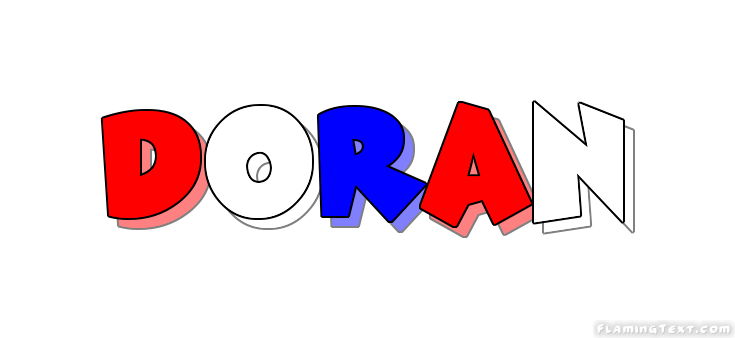 Doran Logo - United States of America Logo. Free Logo Design Tool from Flaming Text