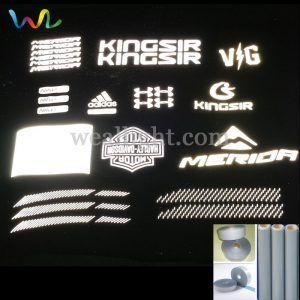 Reflective Logo - Custom Reflective Logo Printing (Heat Transfer Logo) | WEALLIGHT