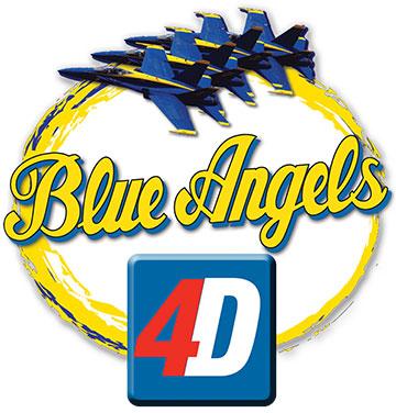 Blue Angels Logo - Blue Angels 4D Experience Naval Aviation Museum