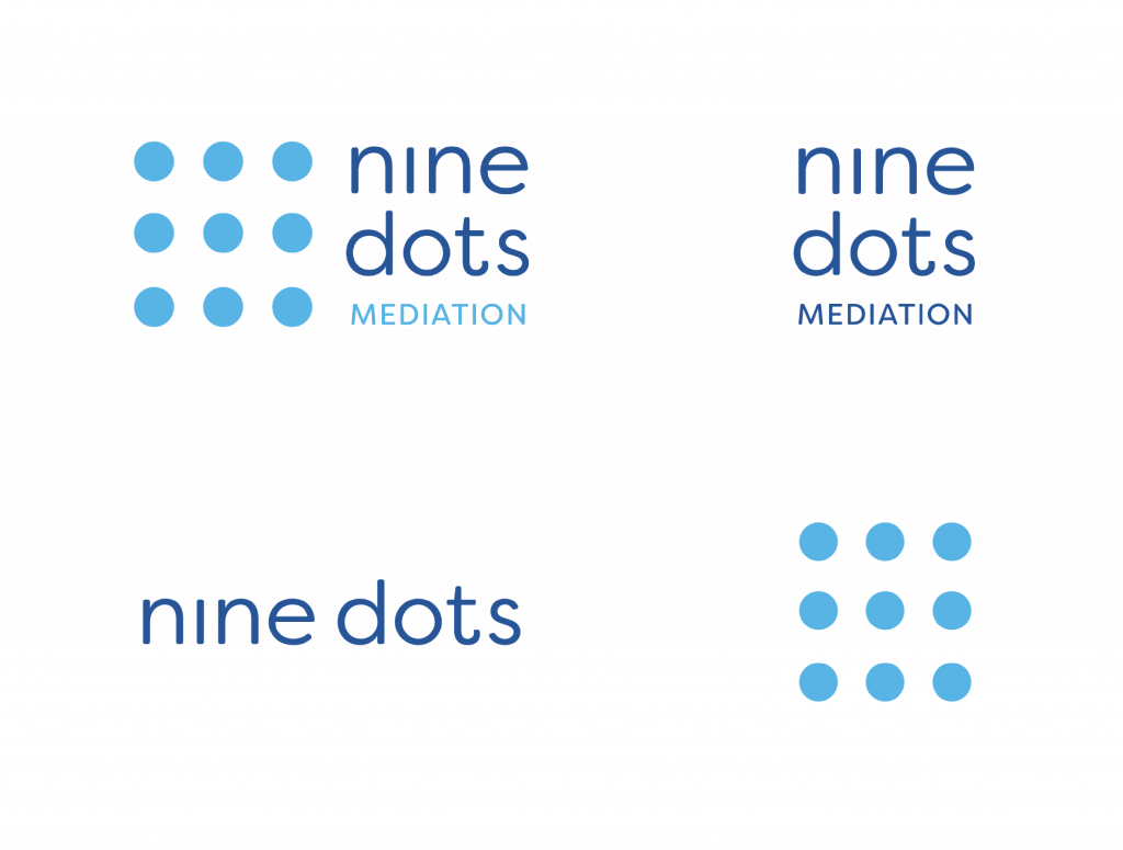 Mediation Logo - Nine Dots Mediation Right Media